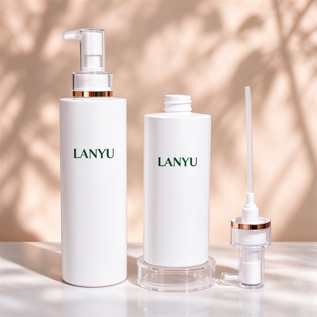 LY-064 bottle and pump components